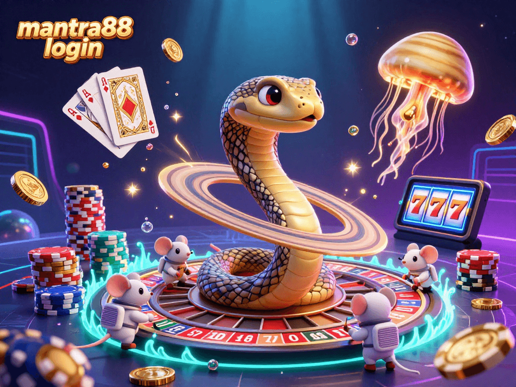 Experience the thrill of online betting with mantra88 login in this dynamic casino scene.