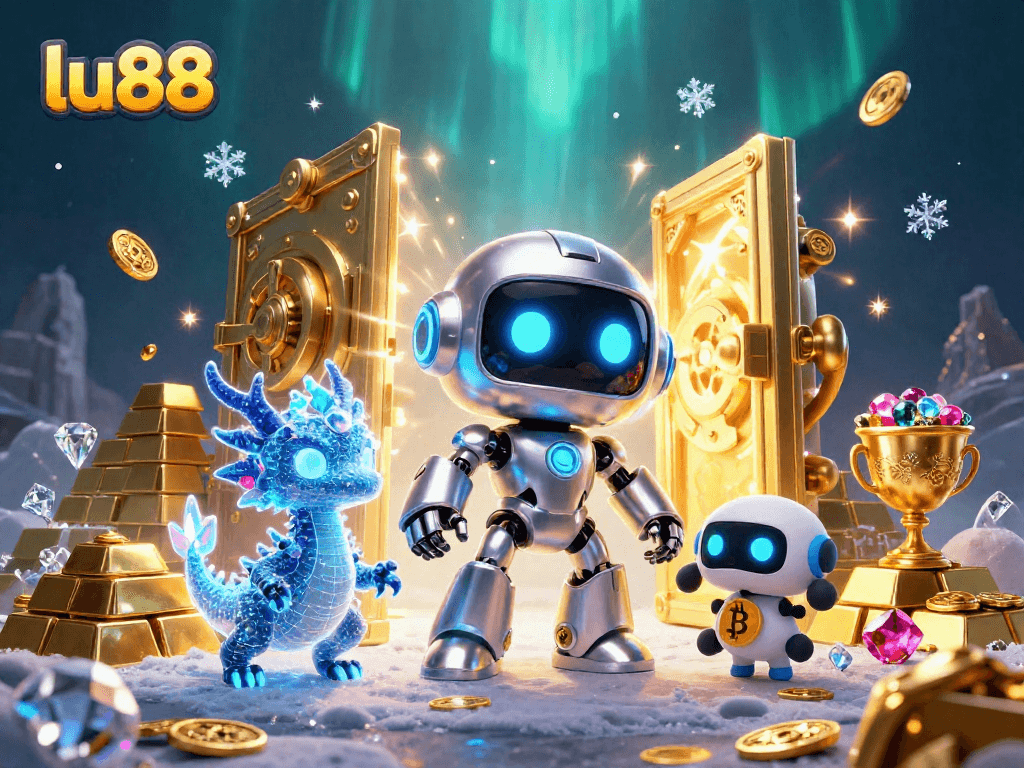 Engage with exciting gaming opportunities at lu88, experiencing a lively 3D casino atmosphere filled with treasures.