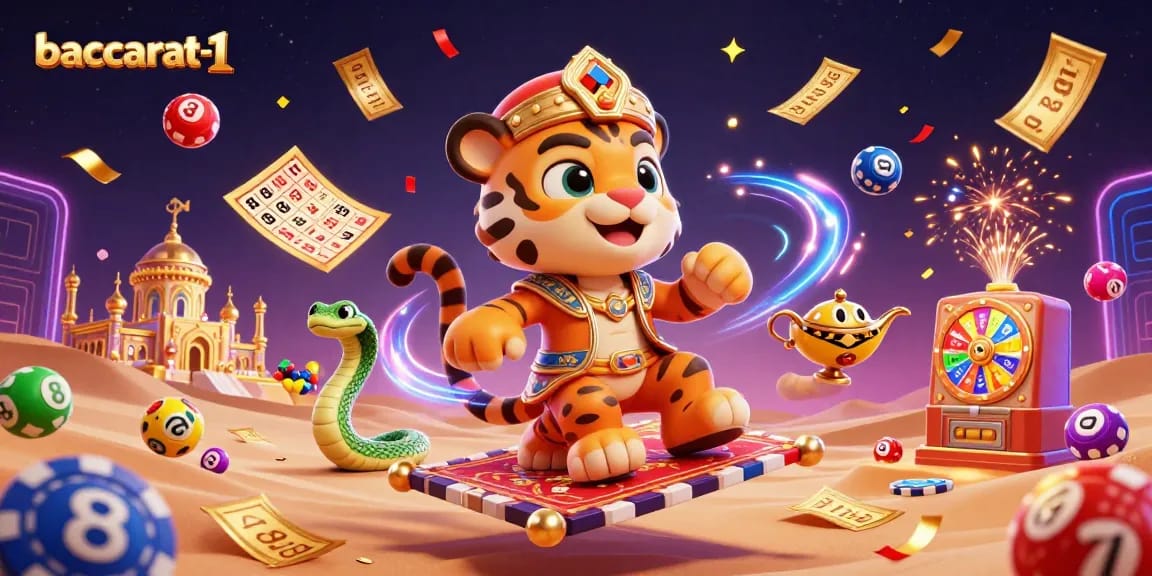 Experience thrilling gameplay at baccarat-1 with a dynamic tiger sultan and exciting casino elements.