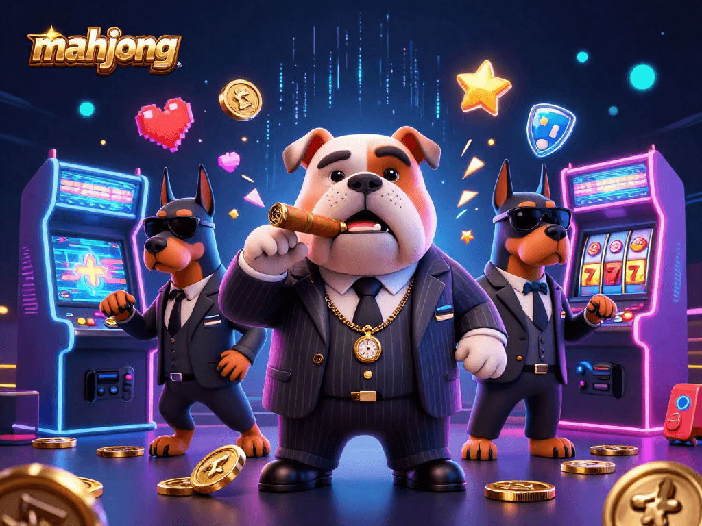 Engage in Mahjong gameplay with thrilling visuals and exciting casino elements.