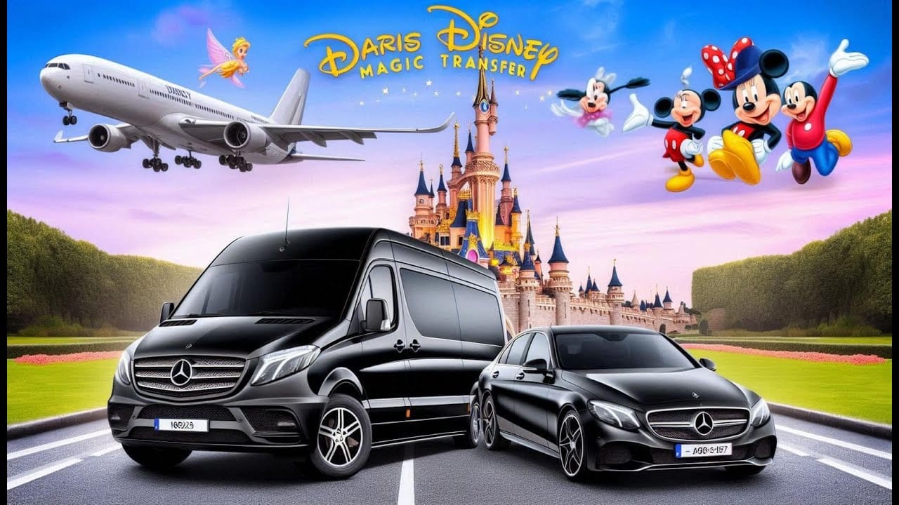 Luxury Taxi from charles de gaulle to disneyland paris Ride