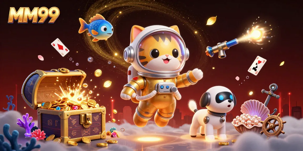 Experience thrilling wins at MM99 with a vibrant 3D casino adventure, featuring captivating characters.