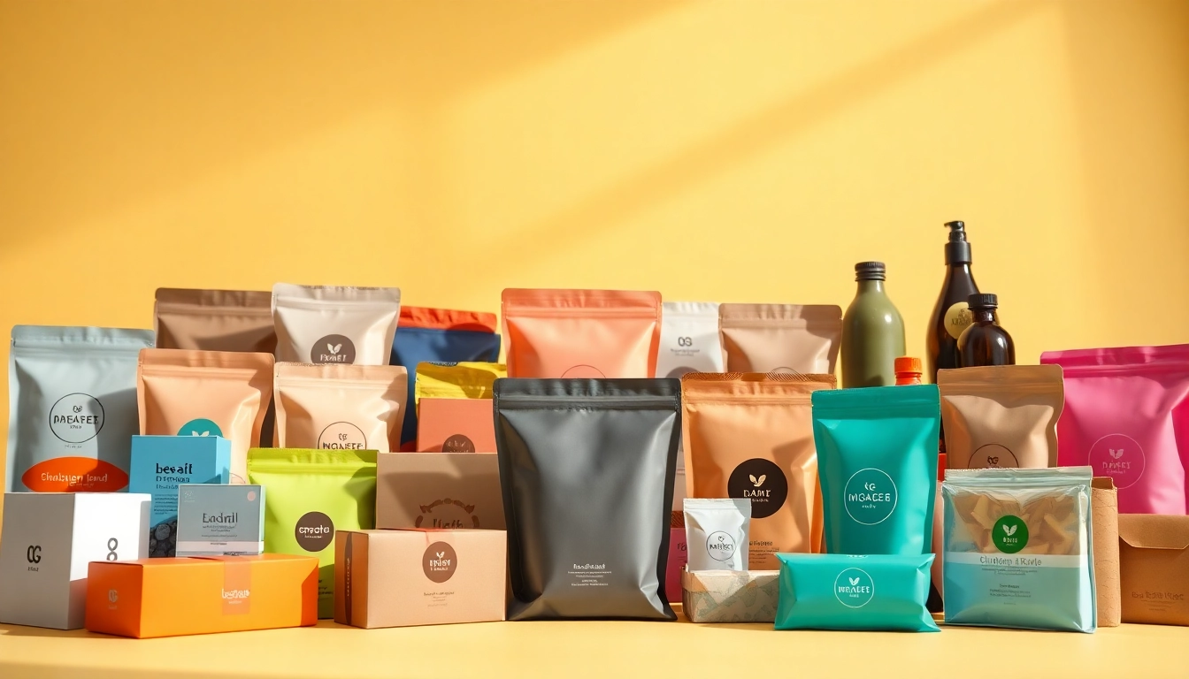 Showcasing creative packaging designs for emerging brands, emphasizing innovation and brand identity.