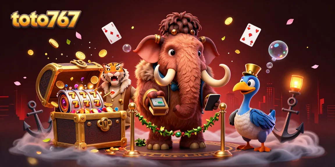 Toto767 menghadirkan pengalaman kasino terbaik dengan bouncer mamut dan VIP saber-tooth.
