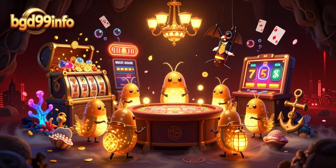 Enjoy dynamic wins at bgd99info with glowing characters in this vibrant casino scene.