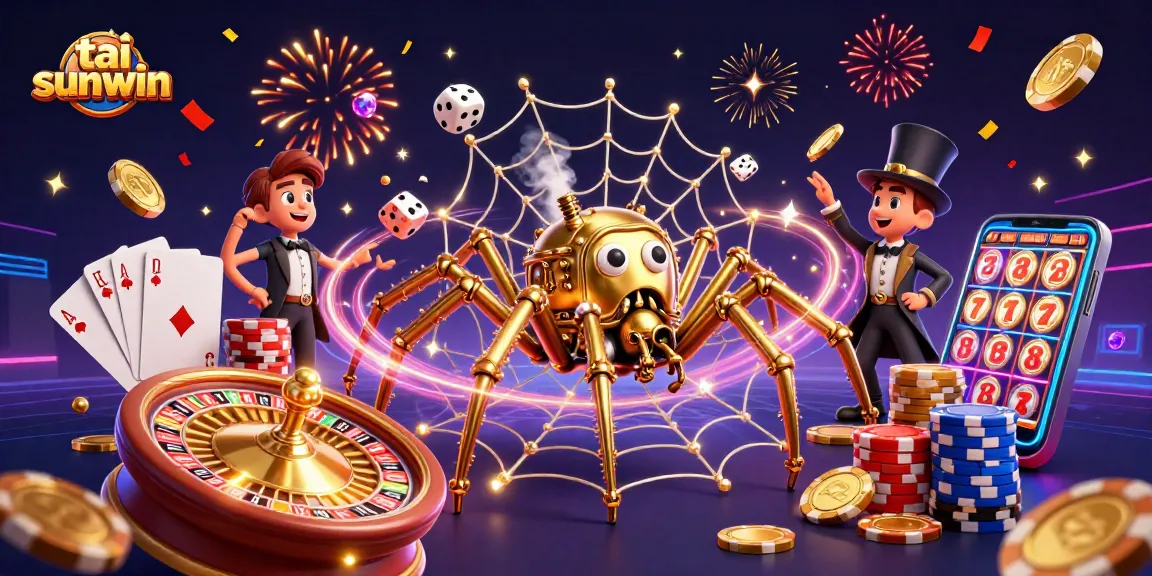 Catch lucky dice and enjoy sparkling gems with tải sunwin in this vibrant casino scene.