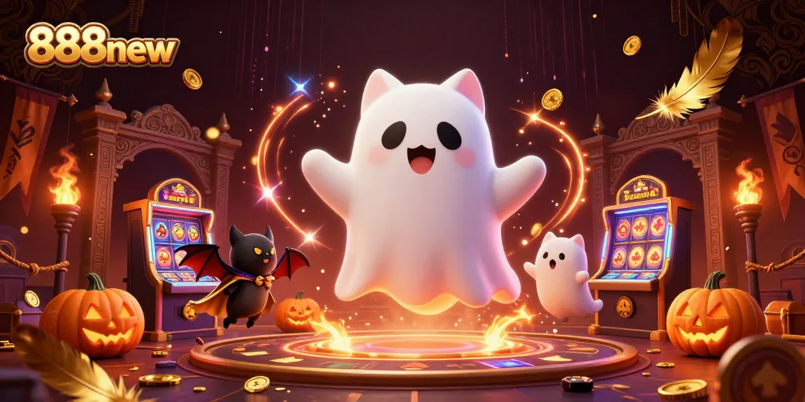 Experience thrilling gameplay with 888new’s captivating ghost cat adventure in a haunted casino.