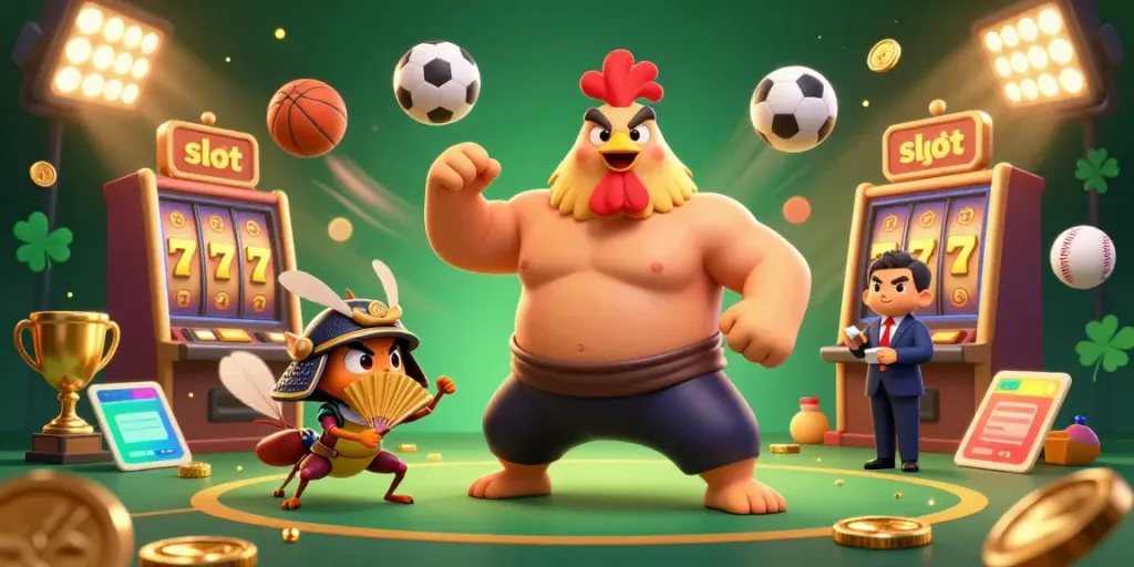 Stempulkan kemenangan slot dengan suasana kasino yang penuh energi dan karakter unik di meriahkan dengan golden lucky 7.