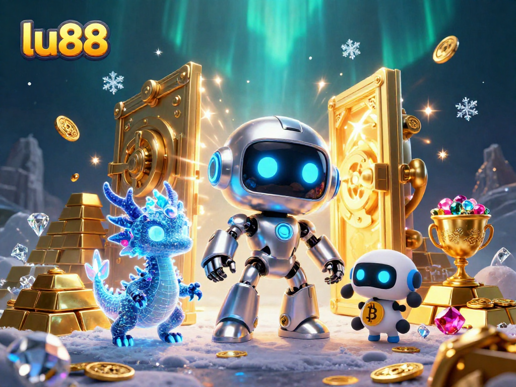 Engage with exciting gaming opportunities at lu88, experiencing a lively 3D casino atmosphere filled with treasures.