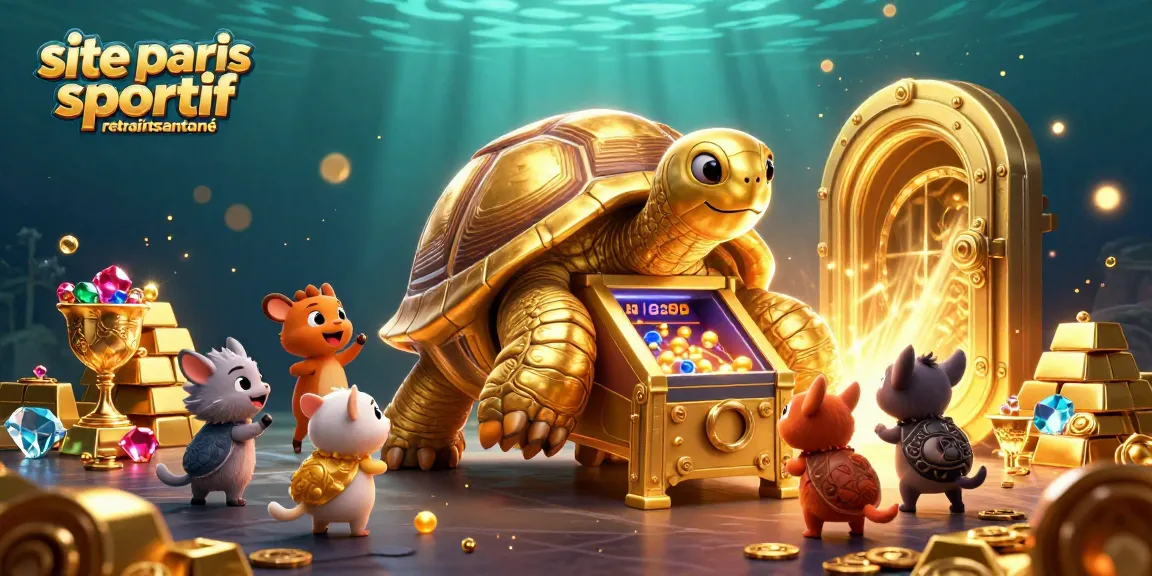 Pariez sur le site paris sportif retrait instantané avec cette illustration animée captivante.