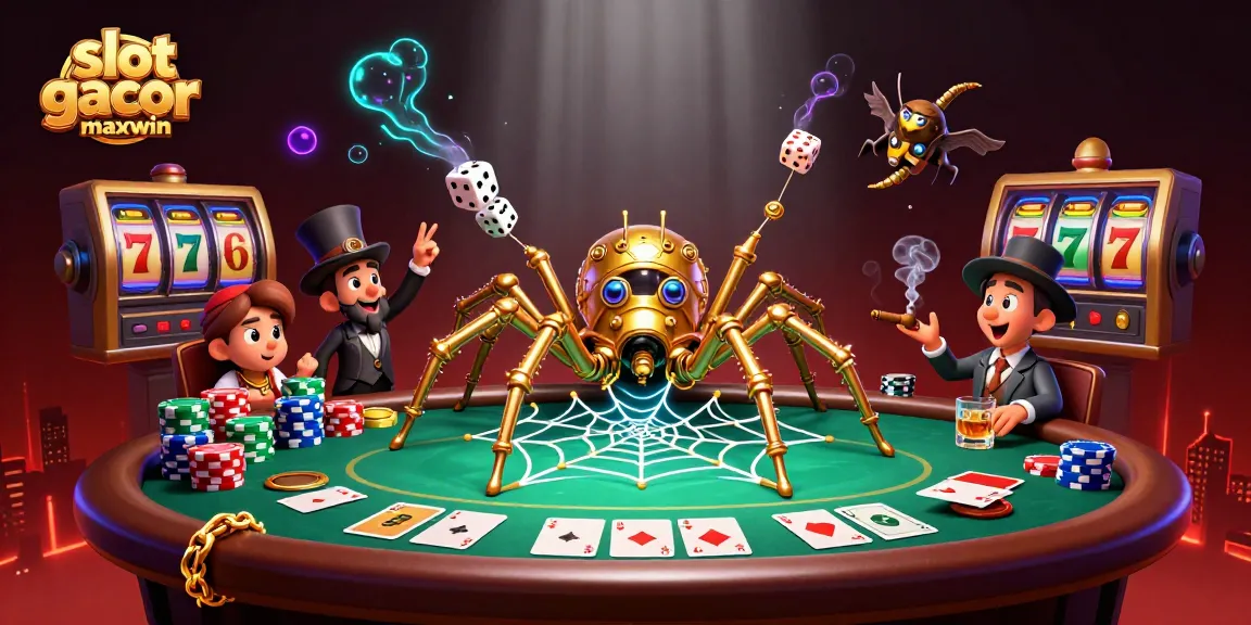 Engage with exhilarating slot gacor maxwin gameplay featuring dynamic characters and colorful casino elements.