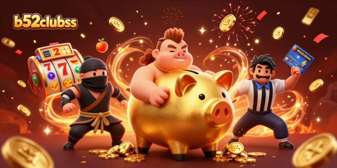 Challenge your luck with b52clubss while spinning slots for amazing jackpots in this vibrant casino scene.