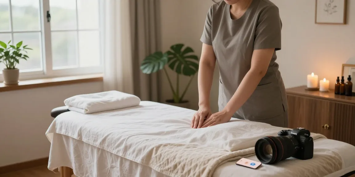 Experience 의정부출장안마 with a professional masseuse in a tranquil home setting.