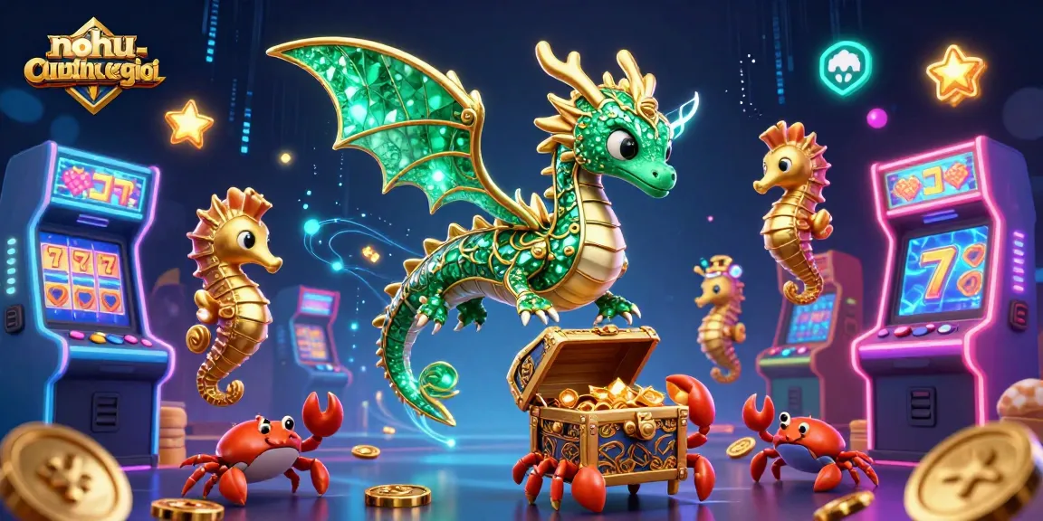 Experience nohu-cupthegioi with an exciting treasure hunt featuring slots and sea creatures.