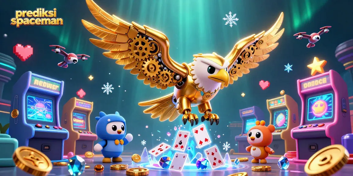 Experience thrilling gameplay with prediksi spaceman in a vibrant 3D casino illustration.