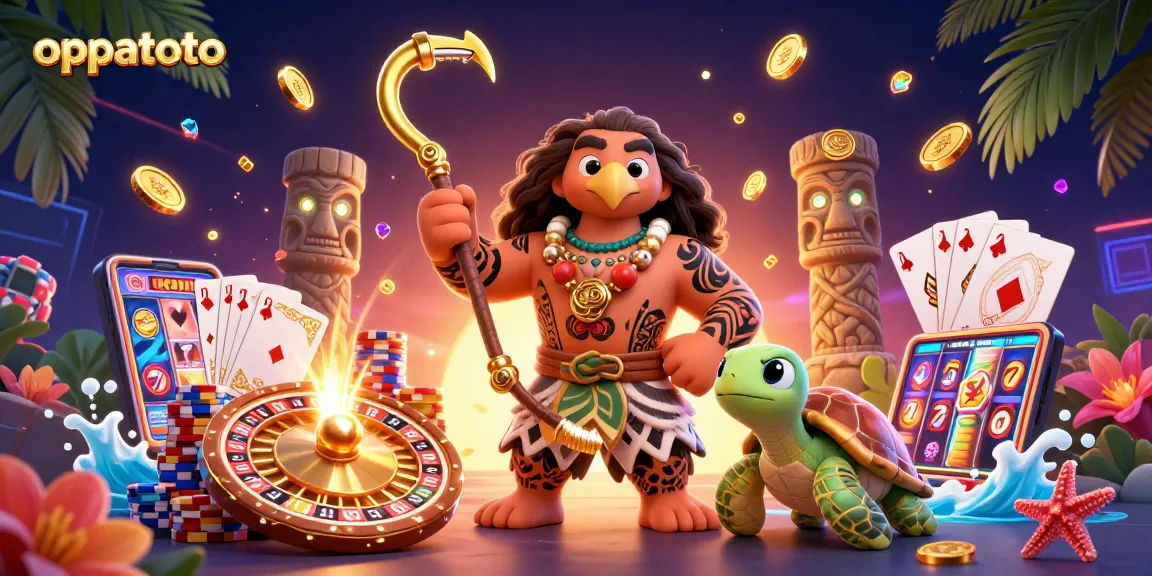 Experience the thrill of oppatoto with vibrant characters and dazzling gambling elements.