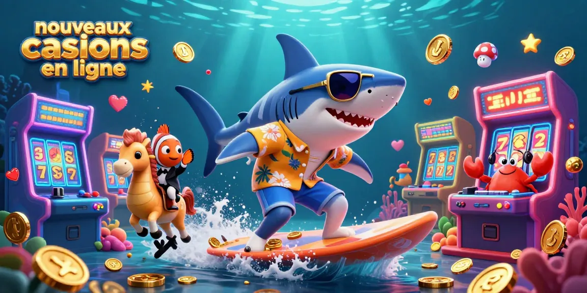 Vibrez avec les nouveaux casinos en ligne et une scène animée de jeux de casino inoubliables.
