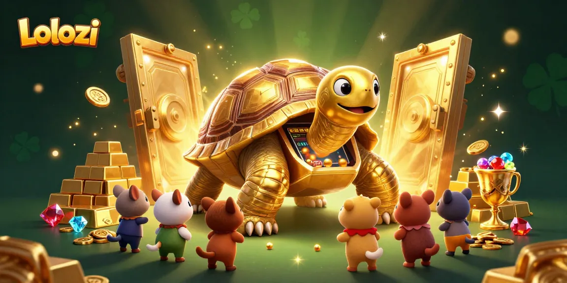 Lolozi entertains players with a whimsical 3D casino experience featuring a golden tortoise pinball.