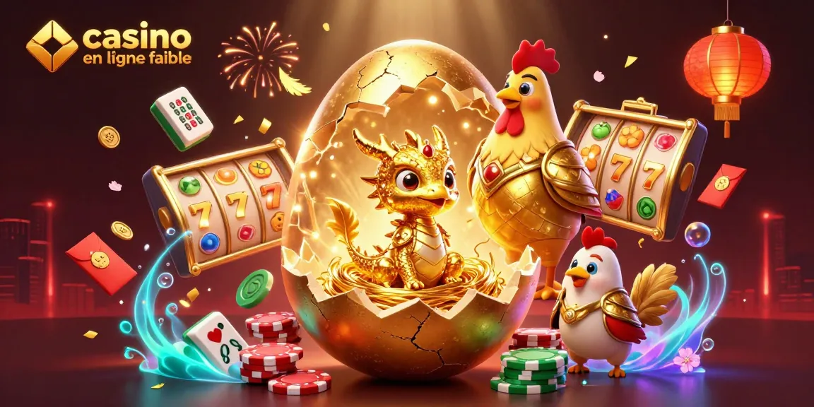 Jouer sur un casino en ligne fiable avec des dragons dorés et des machines à sous éclatantes.