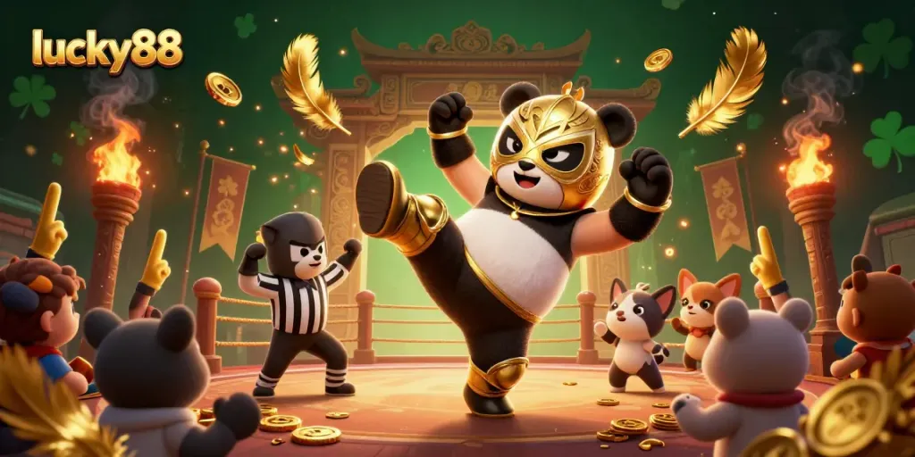 Experience exciting gameplay at lucky88 with a dynamic casino atmosphere featuring colorful characters and rich details.