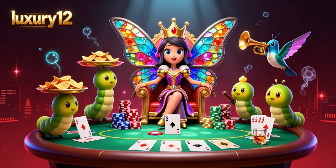luxury12 menawarkan pengalaman bermain poker yang menarik dengan karakter unik dan elemen kasino.